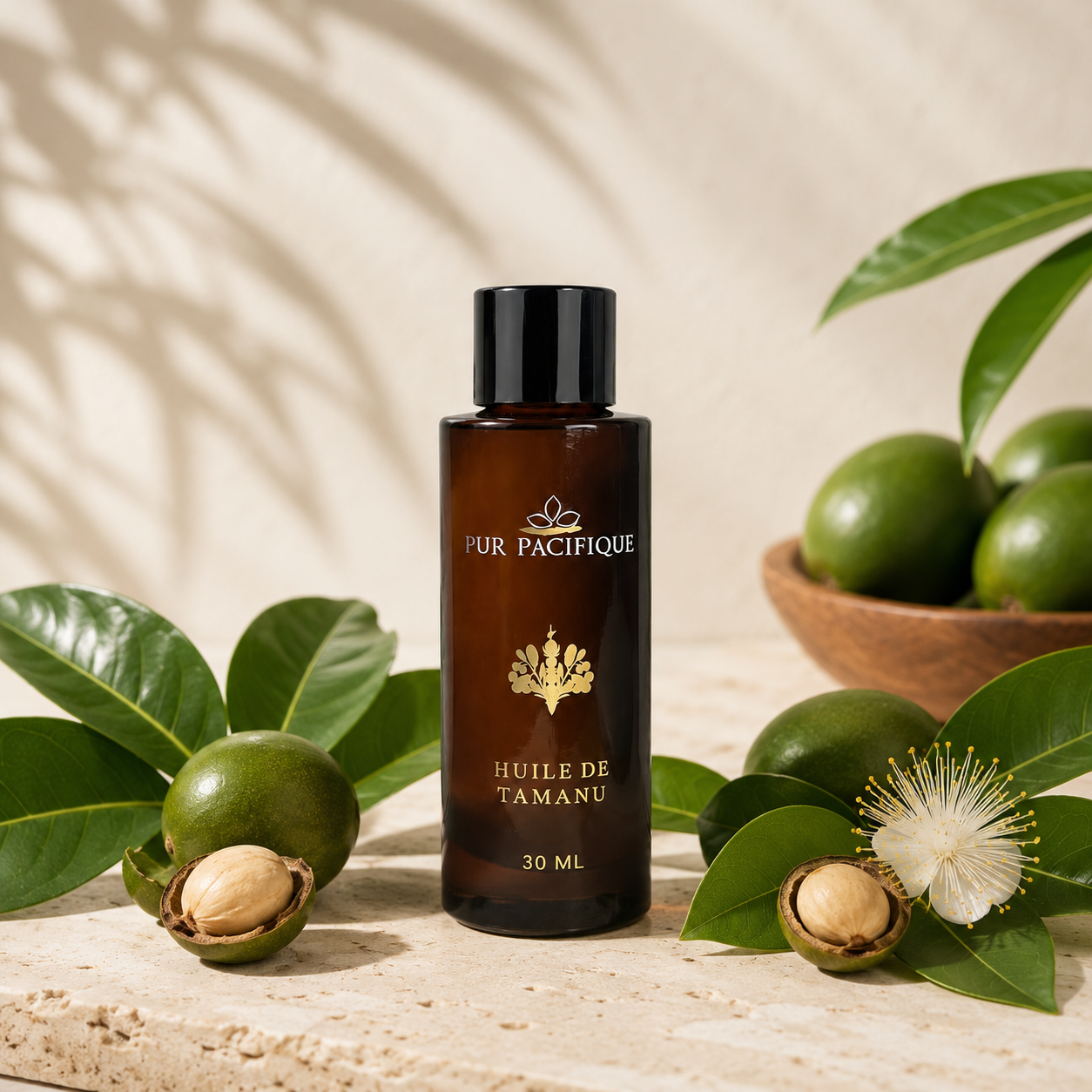 <b>NOUVEAUTÉ</b>: L´HUILE DE TAMANU 100% PURE VIERGE ET BRUTE - FLACON STANDART ET RECHARGEABLE 30ML-DE RETOUR LE 15/09/26