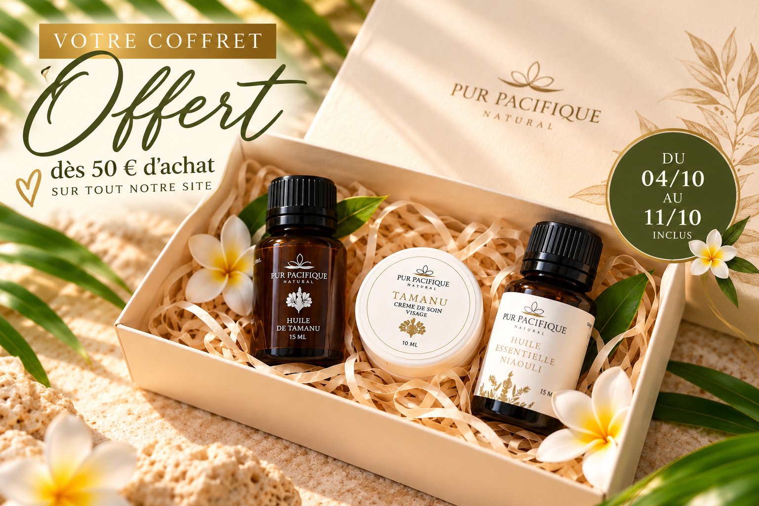Photo des cosmétiques Pur Pacifique